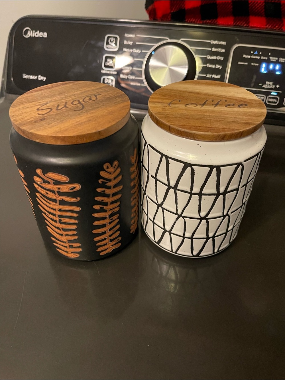 Sugar and Coffee canisters